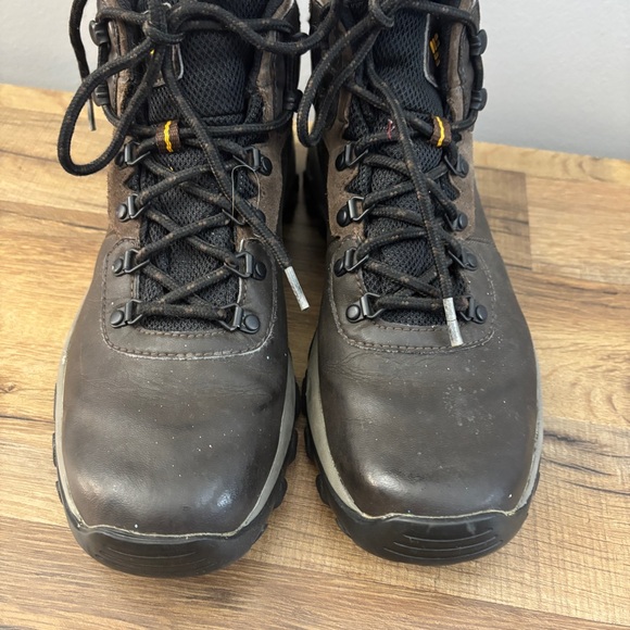 Columbia Newton Ridge Plus II Waterproof Hiking Boot Dark Brown Men’s - Picture 4 of 11